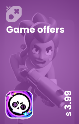 تصویر آفر 4 دلاری Brawl stars