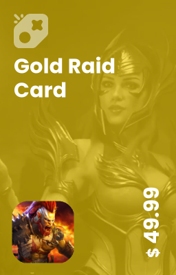تصویر Gold Raid Card