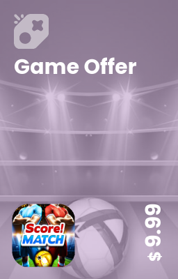 تصویر آفر 10 دلاری بازی Score Match
