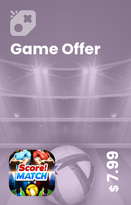 تصویر آفر 8 دلاری بازی Score Match