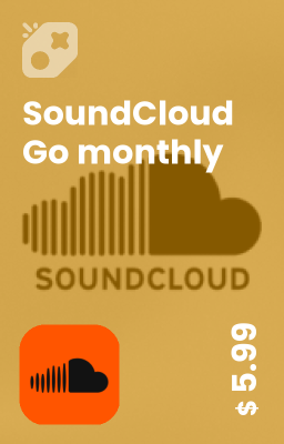 تصویر SoundCloud Go monthly