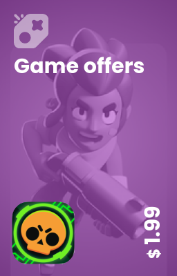 تصویر آفر 2 دلاری Brawl stars