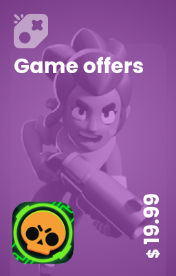 تصویر آفر 20 دلاری Brawl stars