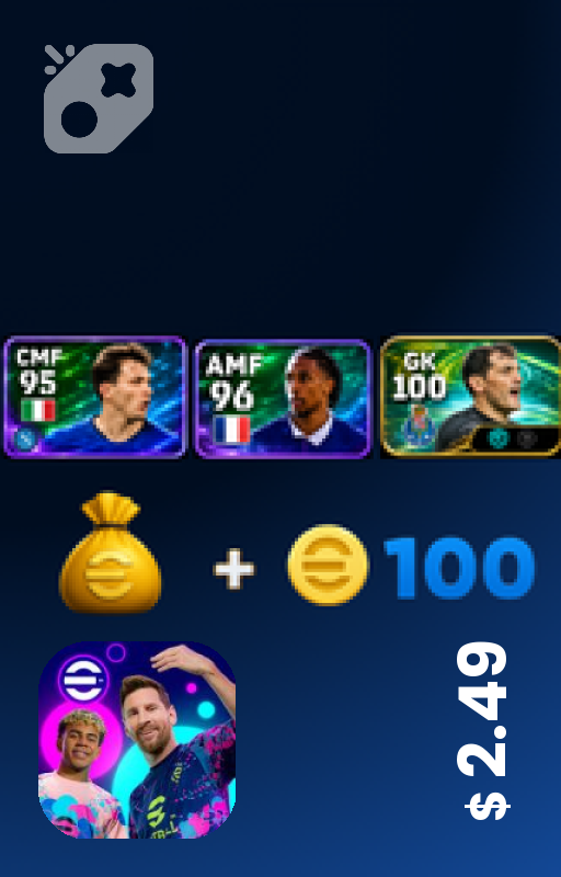 ایکر کاسیاس + 100 کوین