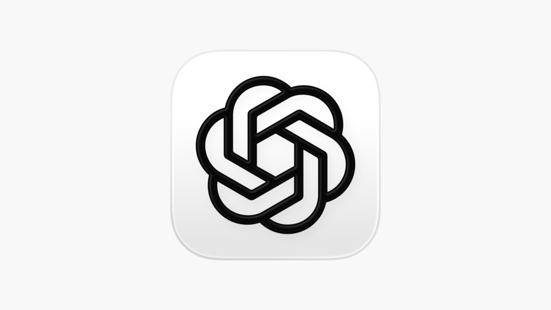 آیکون رسمی برنامه ChatGPT منتشر شده توسط OpenAI