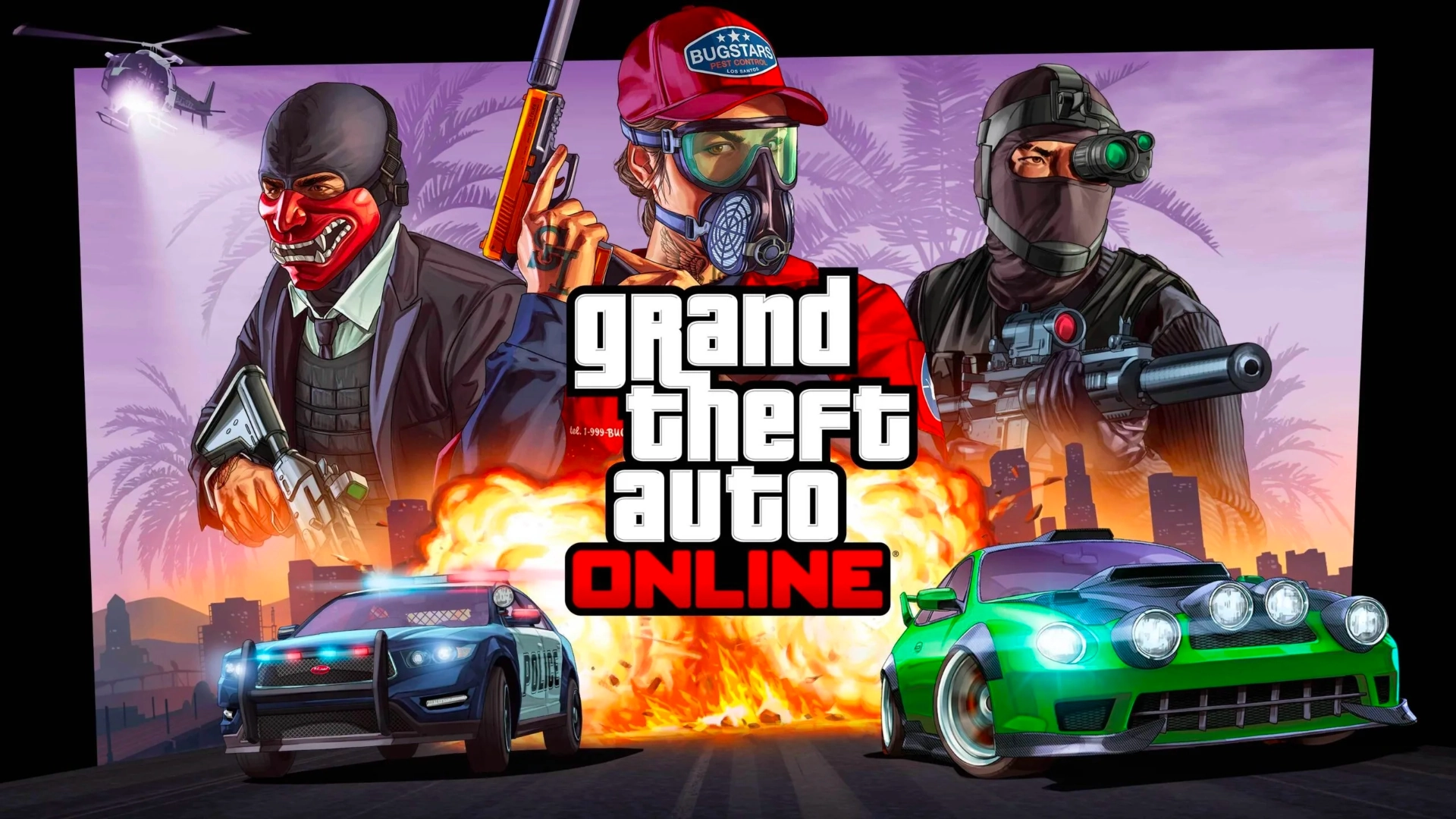 تصویر بازی GTA Online، یکی از بهترین بازی های آنلاین جهان باز و چند نفره