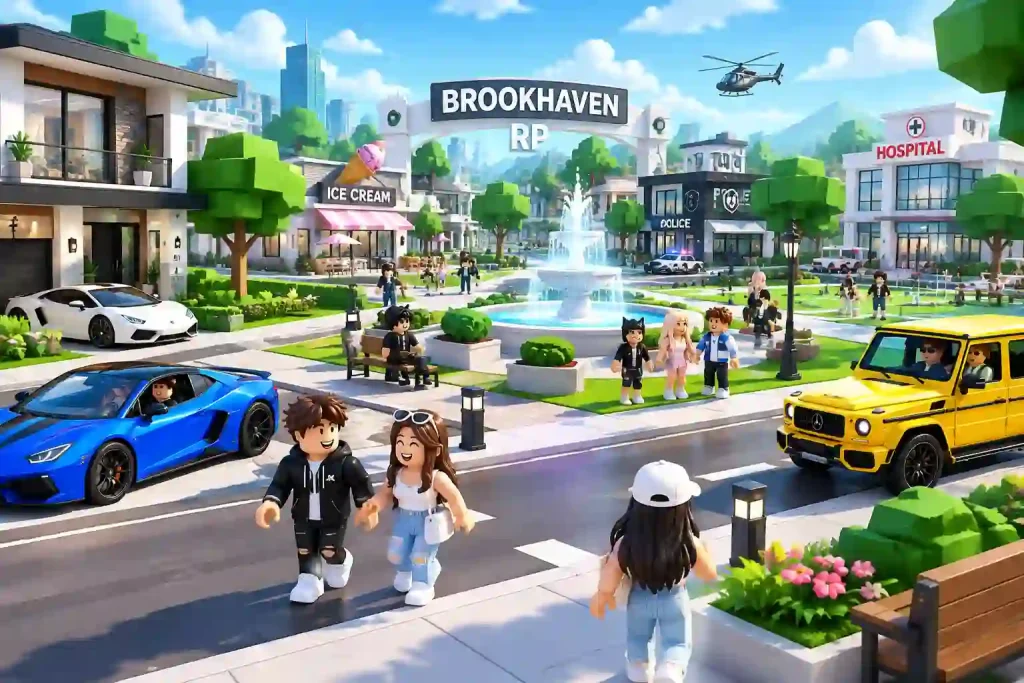 بازی بروک‌هاون (Brookhaven RP)